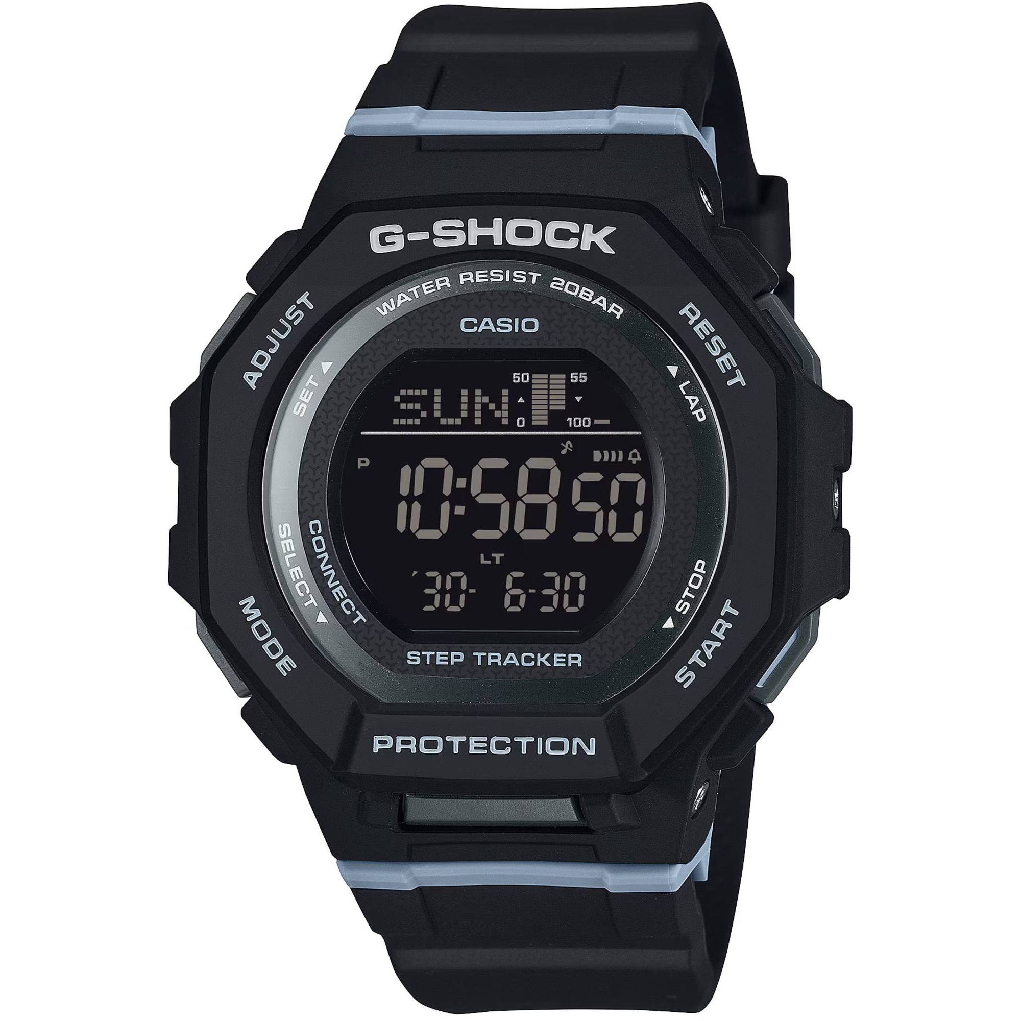 Casio Women's Ana-Digi Watch - G-Shock Alarm Dual-Time Grey Strap Watch | GMD-B300-1CR