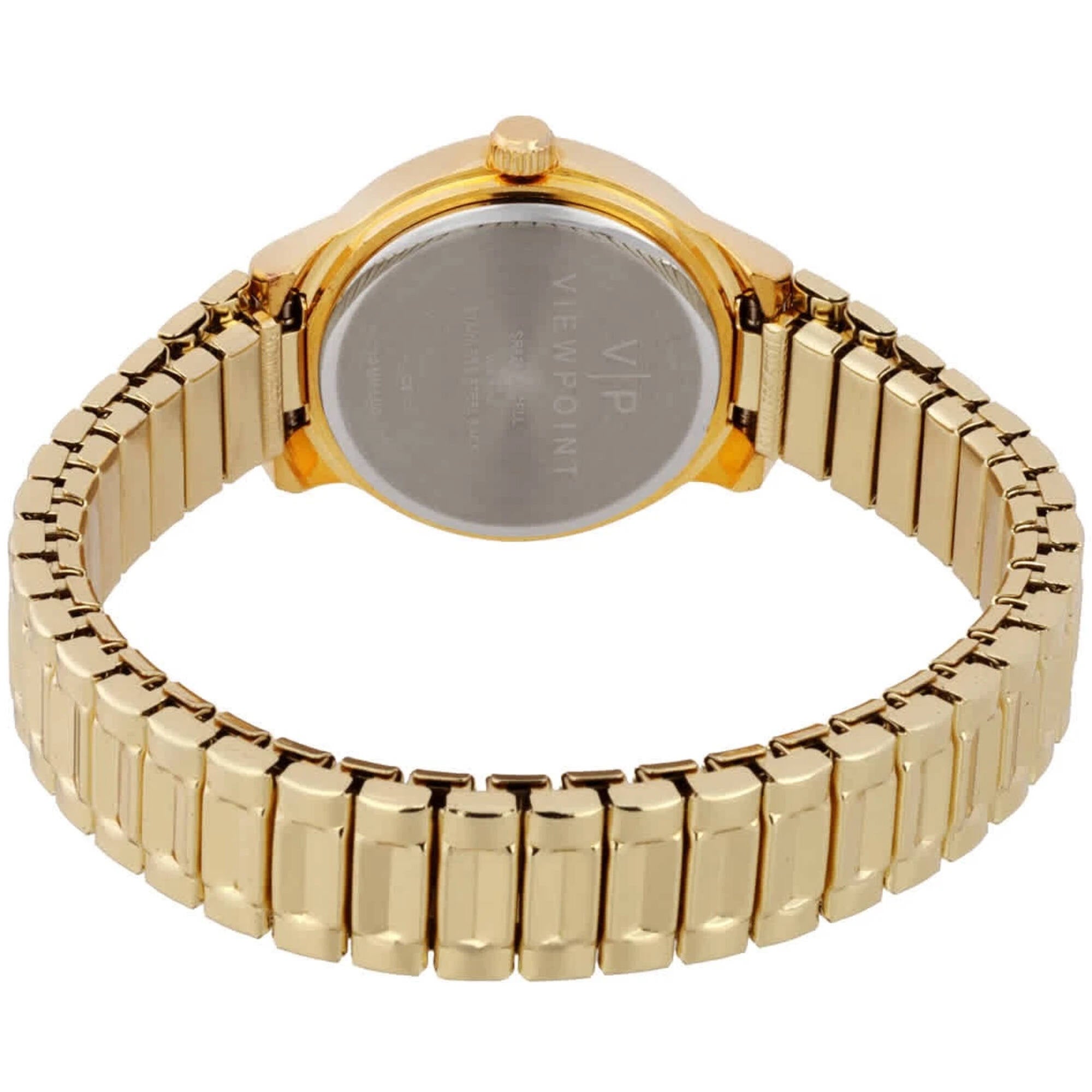 Timex Women's Watch - Viewpoint Black Dial Crystal Bezel Bracelet | CC3D861009J