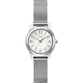 Timex Women's Watch - Casey Silver Tone Dial Stainless Steel Mesh Bracelet | T2P4579J