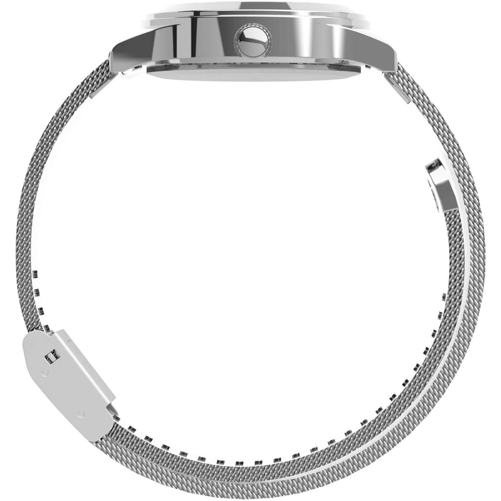 Timex Women's Watch - Casey Silver Tone Dial Stainless Steel Mesh Bracelet | T2P4579J