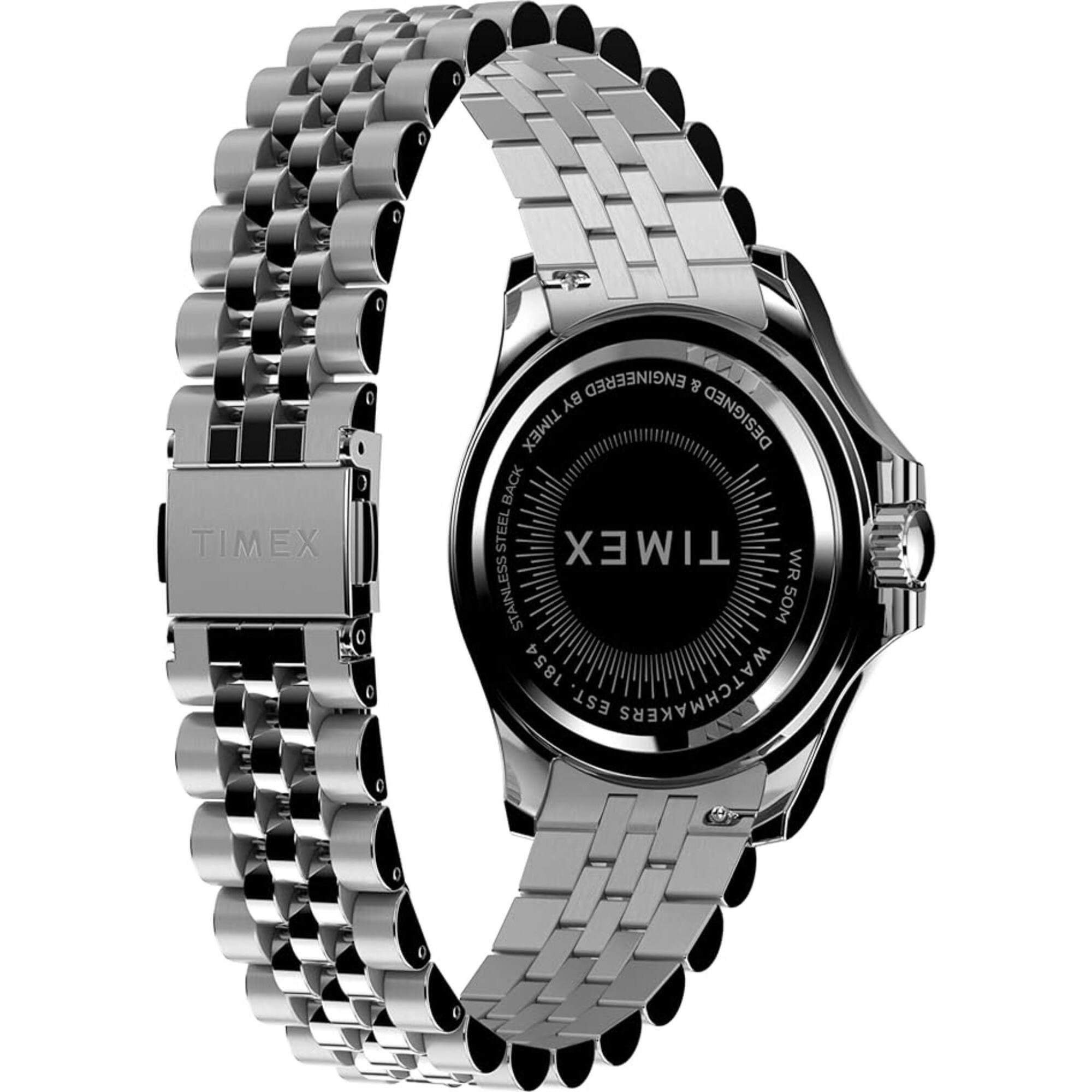 Timex Women's Watch - Quartz Silver Tone Dial Stainless Steel Bracelet | TW2W33000VQ