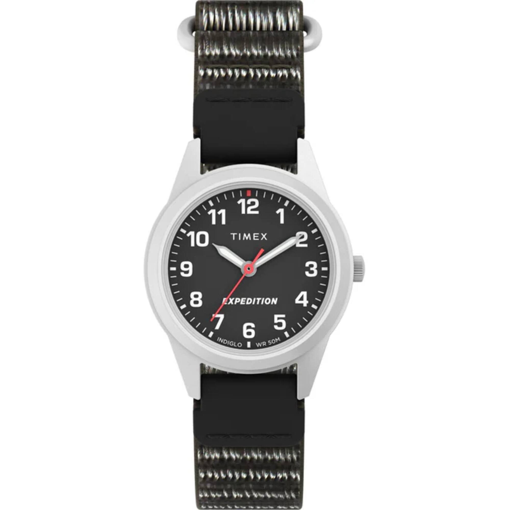 Timex Women's Watch - Expedition Field Quartz Black Dial FastWrap Strap | TW4B258009J
