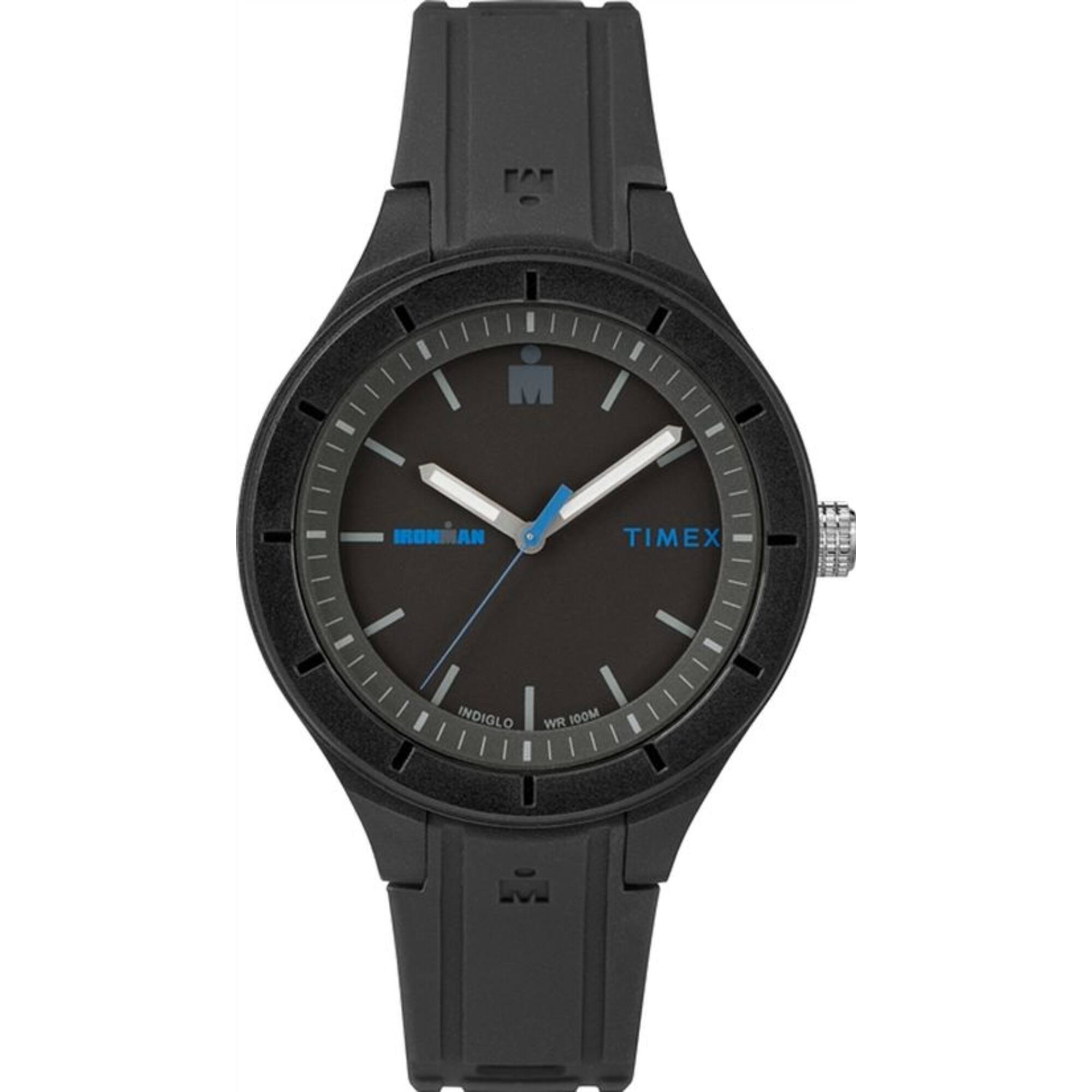 Timex Women's Analog Watch Essential Quartz Black Dial Silicone Strap TW5M171009J