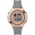 Timex Women's Digital Watch - Marathon Automatic Alarm Grey Resin Strap | TW5M331009J