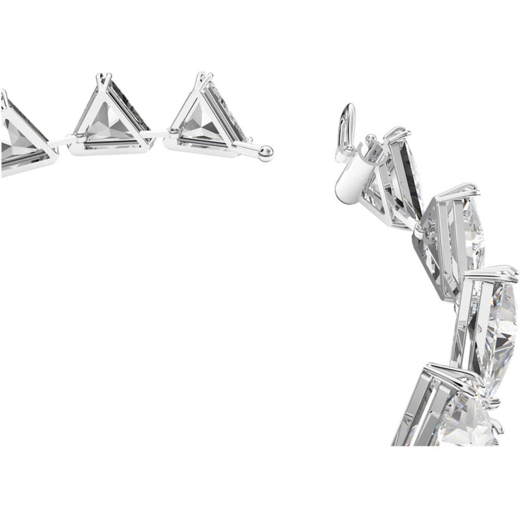 Swarovski Women's Bracelet - Ortyx Uniform Row of Triangle-Cut Crystals | 5600864