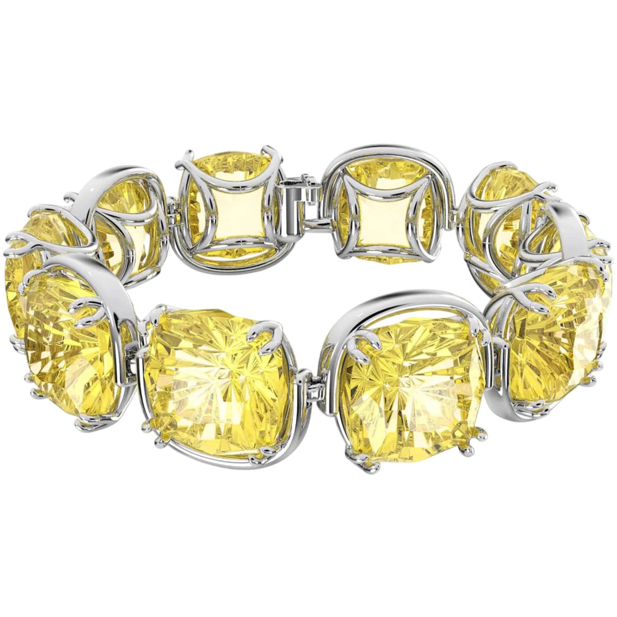 Swarovski Women's Bracelet - Harmonia Yellow Crystals and Rhodium Plated | 5616513