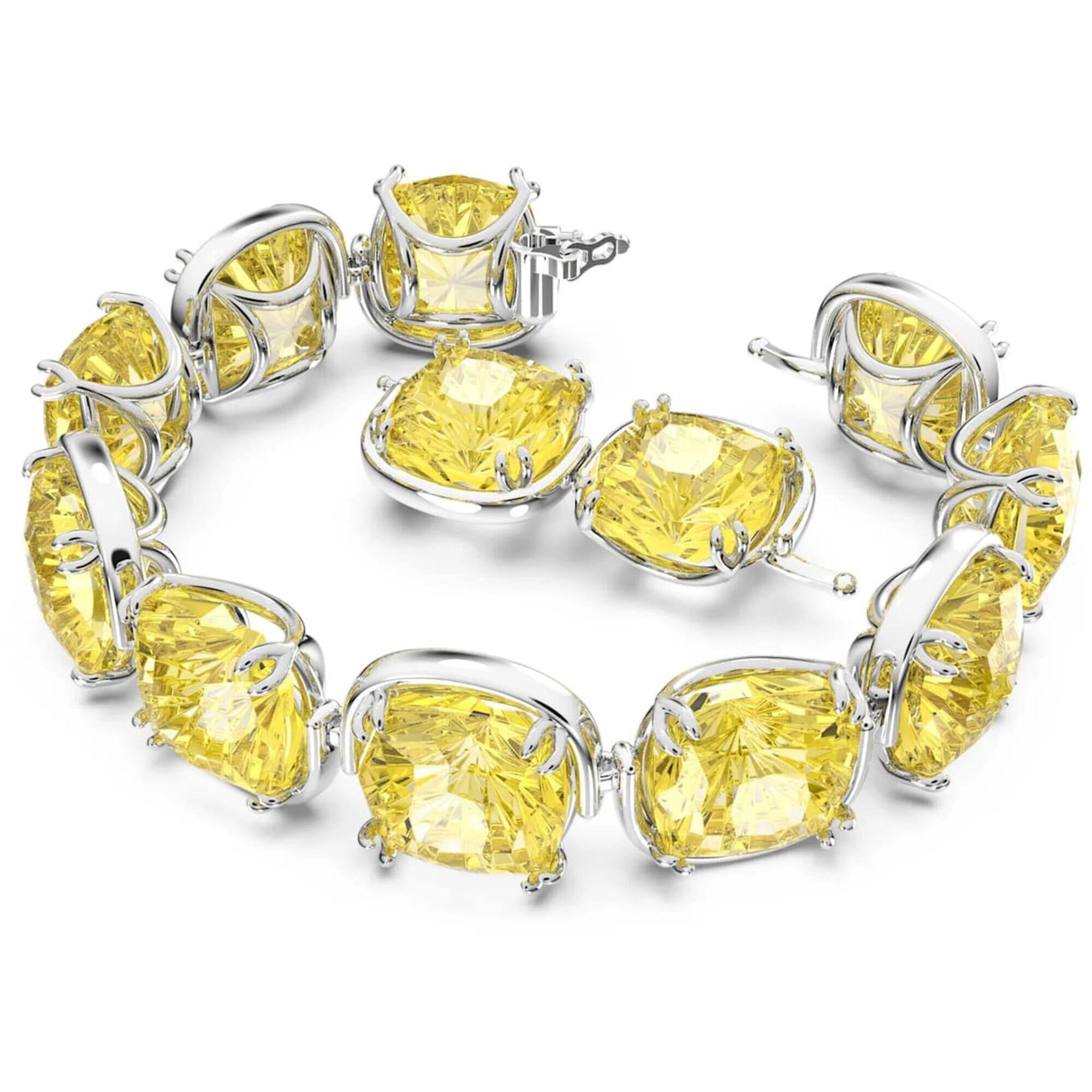 Swarovski Women's Bracelet - Harmonia Yellow Crystals and Rhodium Plated | 5616513