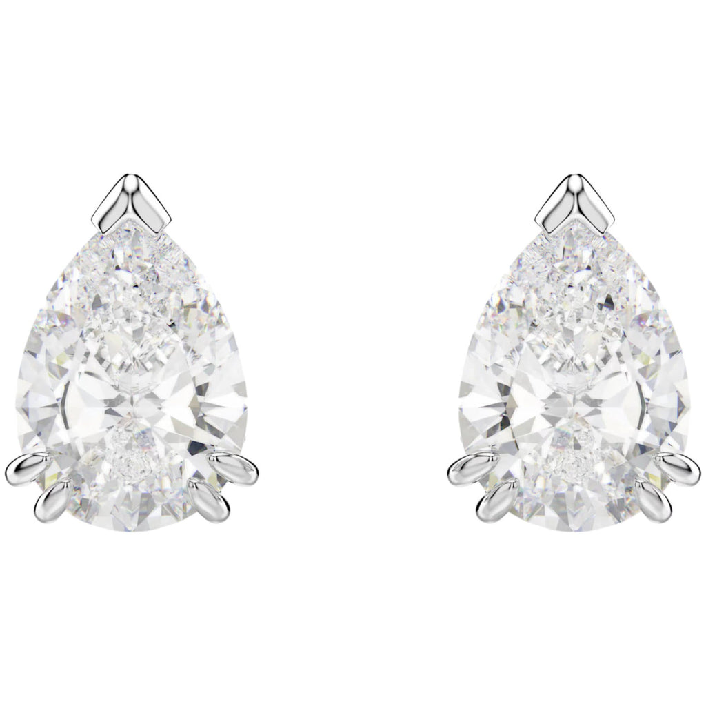 Swarovski Women's Stud Earring - Stilla Pear-Cut Stones and Rhodium Plated | 5636713