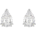 Swarovski Women's Stud Earring - Stilla Pear-Cut Stones and Rhodium Plated | 5636713
