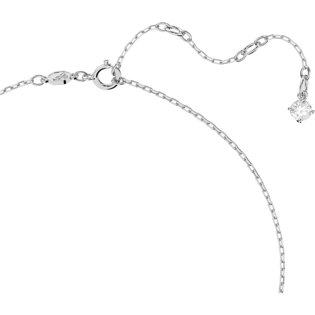 Swarovski Women's Pendant Necklace - Una Blue Octagon-Cut Dancing Stone | 5640289