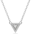 Swarovski Women's Pendant Necklace - Stilla Hand-Set Triangle-Cut Stone | 5642983