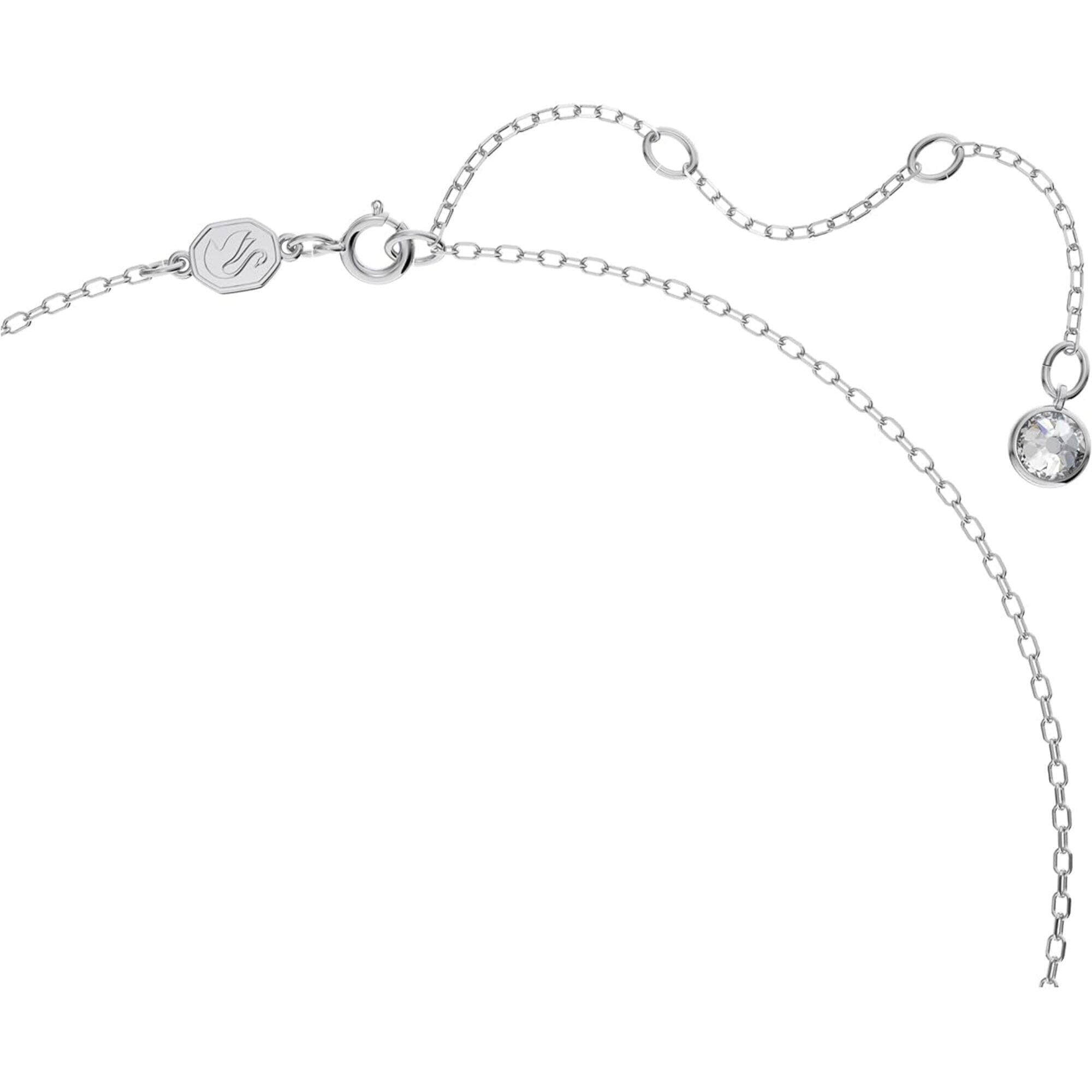 Swarovski Women's Pendant Necklace - Stilla Hand-Set Triangle-Cut Stone | 5642983