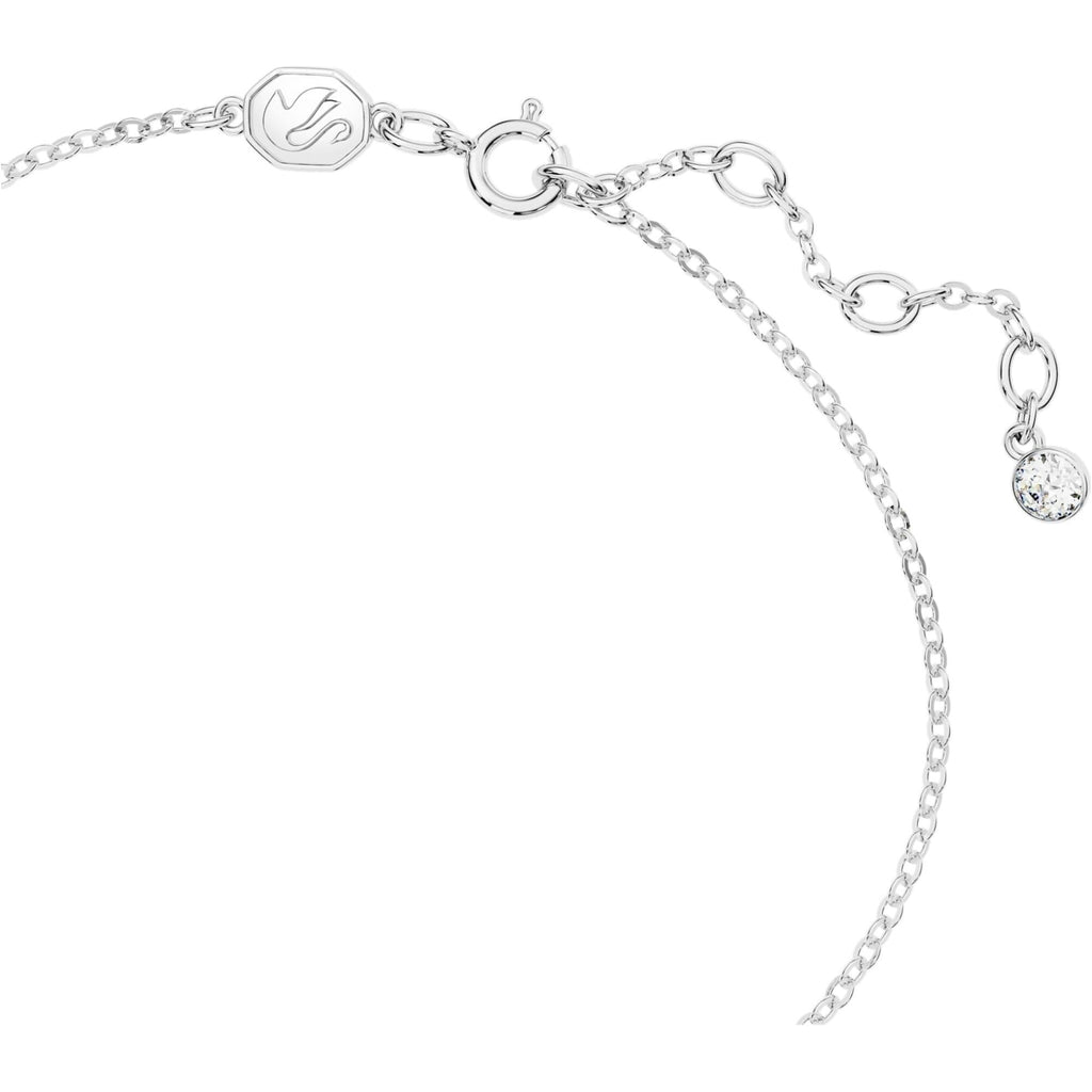 Swarovski Women's Bracelet - Hyperbola Bow-Inspired Shape Rhodium Plated | 5647581