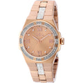 Invicta Women's Watch - Specialty Quartz Rose Gold Brass Dial Steel Bracelet | 50190