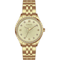 Invicta Women's Watch - Wildflower Quartz Beige Dial Yellow Gold Bracelet | 69231
