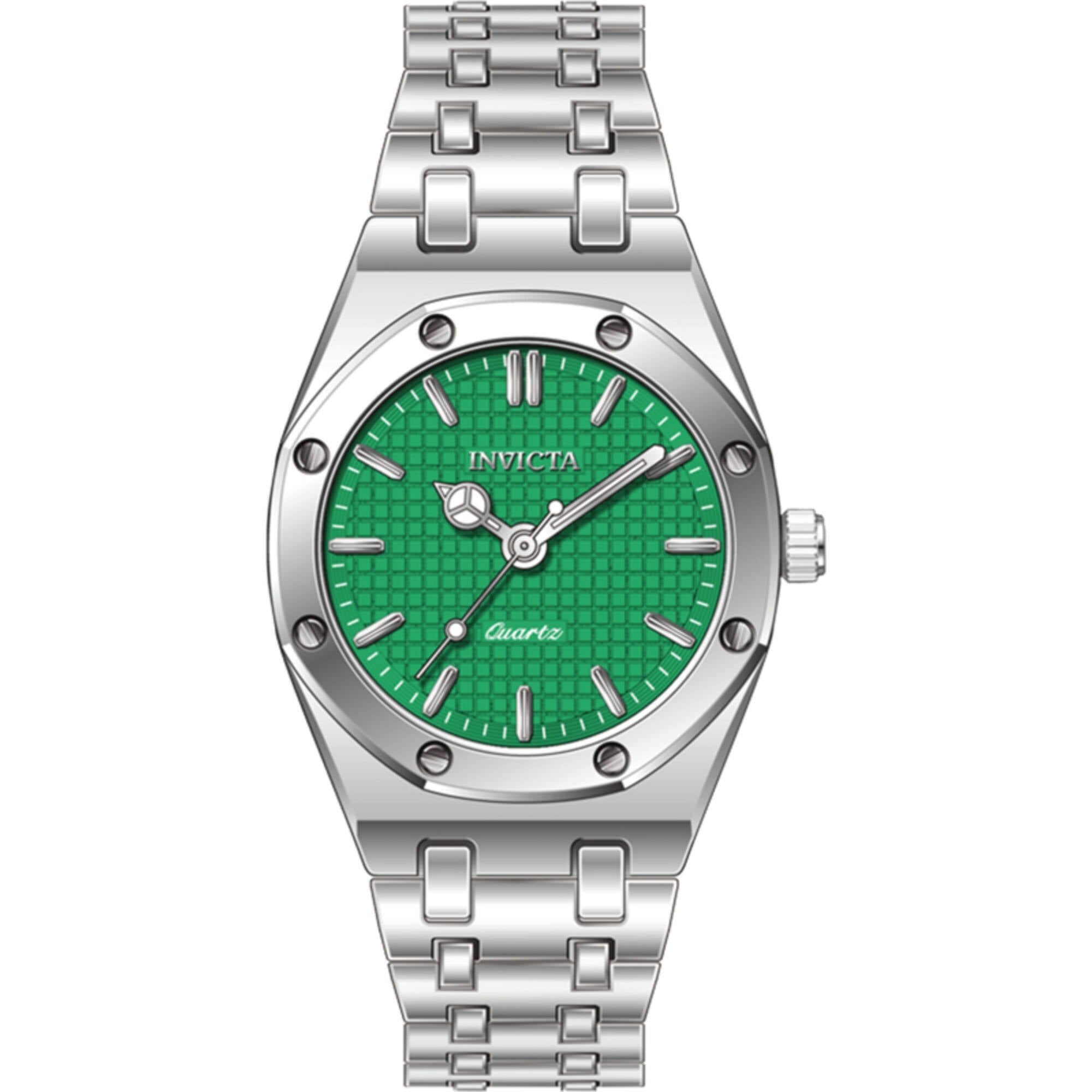 Invicta Women's Watch - Celestial Quartz Green Dial Stainless Steel Bracelet | 69264