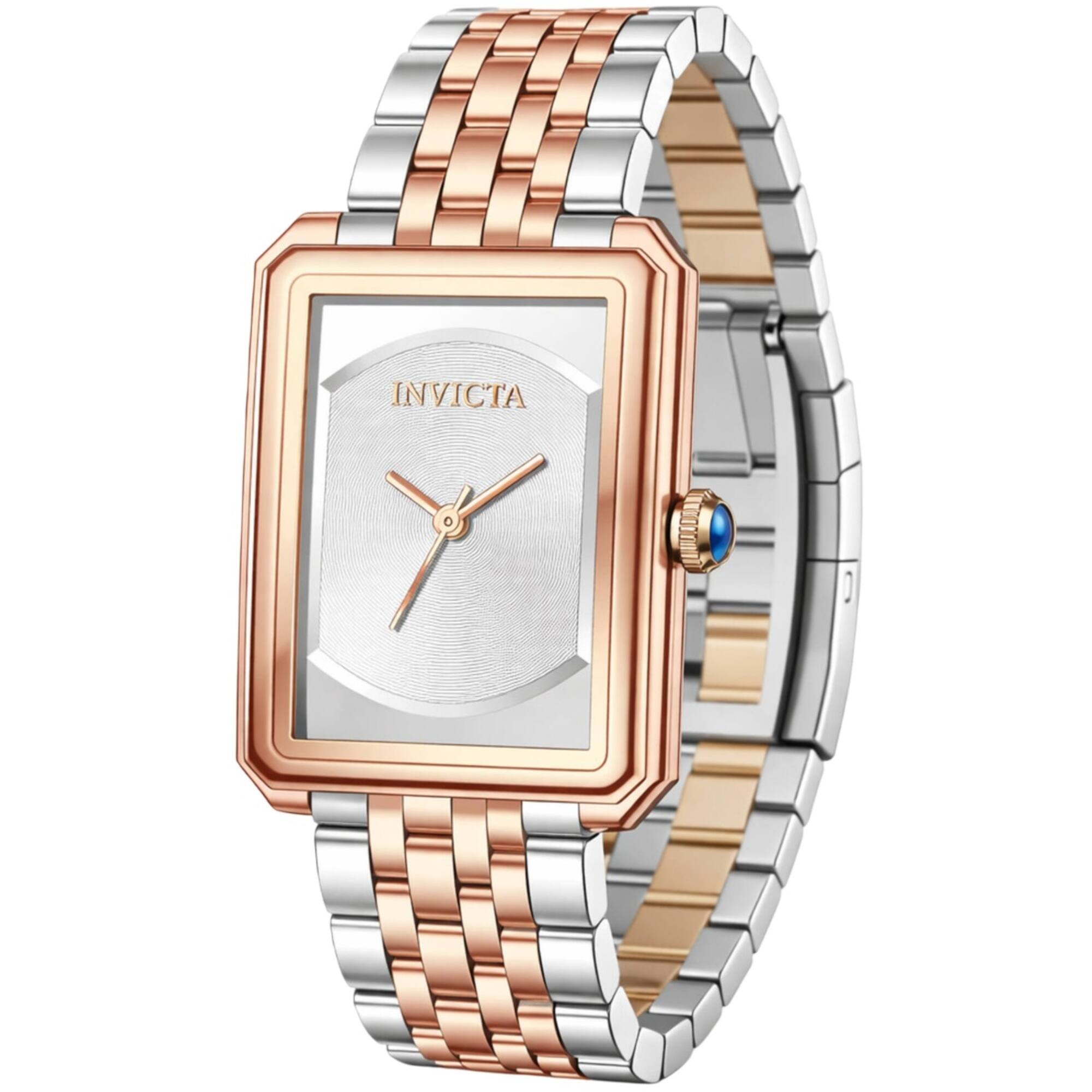 Invicta Women's Watch - Wildflower Quartz Green Dial Two Tone Steel Bracelet | 69322