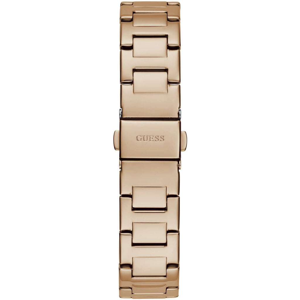Guess Women's Analog Watch - Eve Quartz Rose Gold Tone Dial Steel Bracelet | GW0615L3