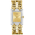 Guess Women's Watch - Quartz Champagne Dial Yellow Gold Steel Bracelet | GW0669L1