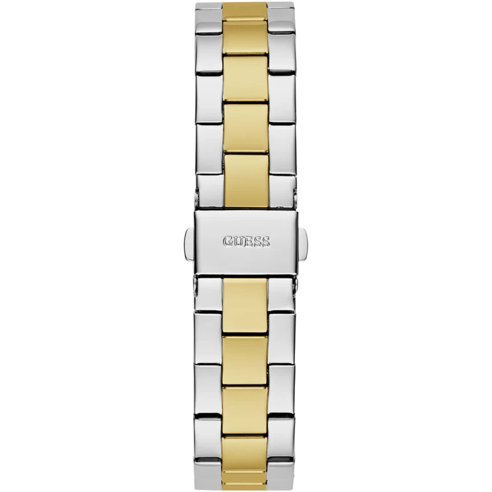 Guess Women's Analog Watch - Quartz Green Dial Two Tone Steel Bracelet | GW0686L2