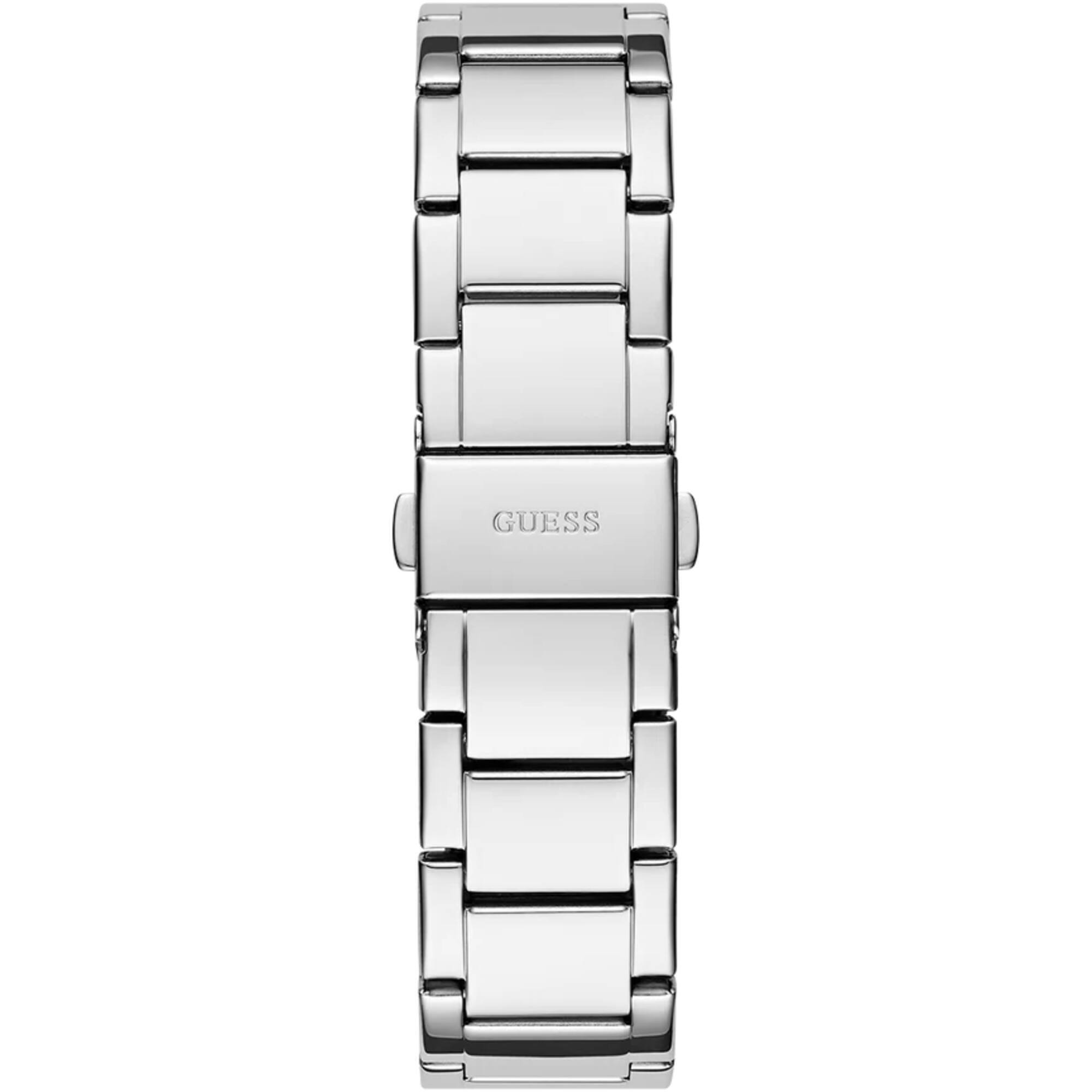 Guess Women's Analog Watch - Quartz Silver Tone Dial Silver Tone Bracelet | GW0747L1