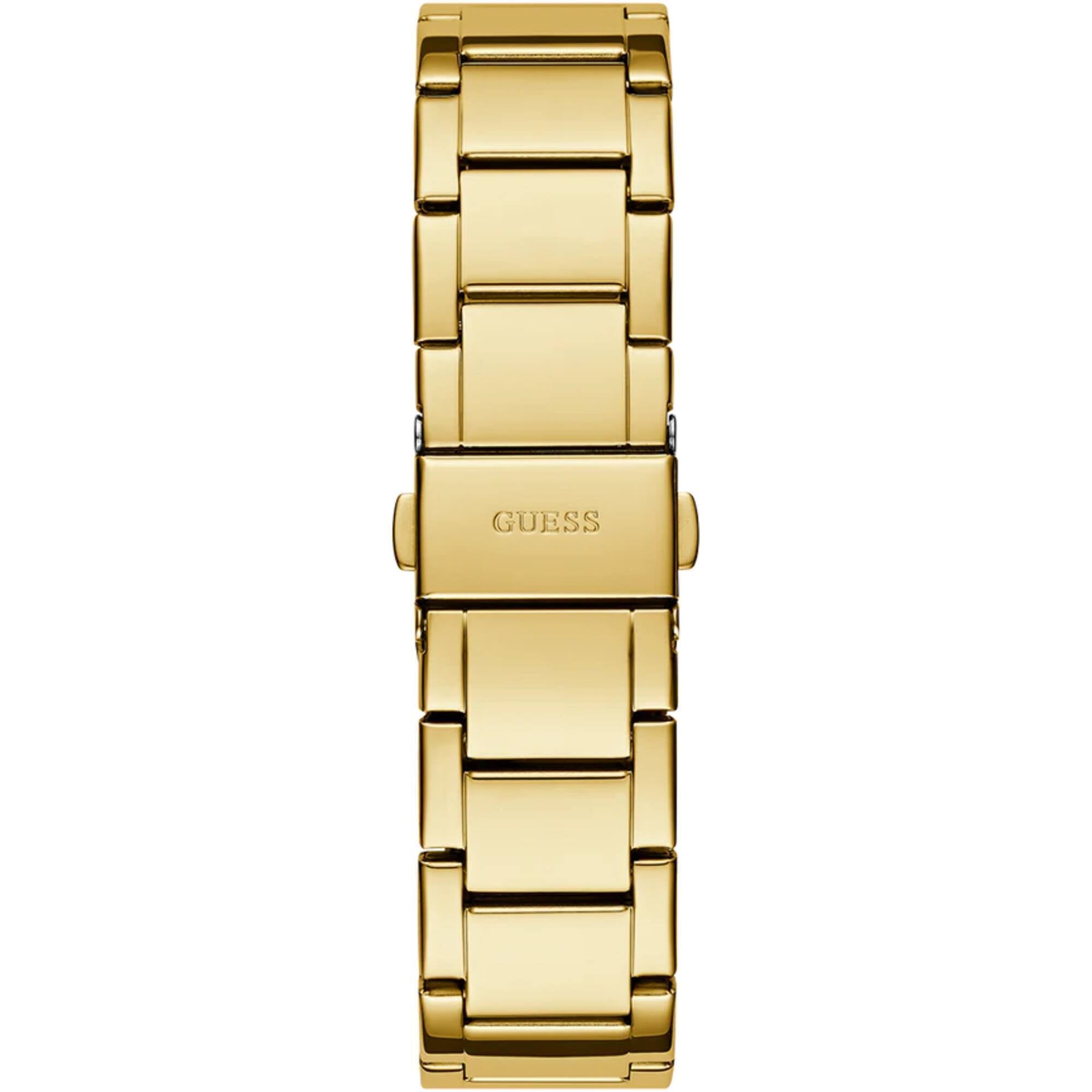 Guess Women's Watch - Quartz Champagne Dial Yellow Gold Steel Bracelet | GW0747L2