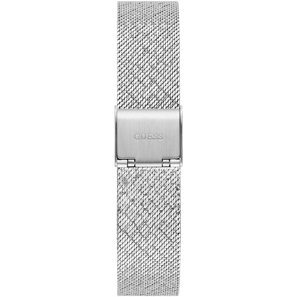 Guess Women's Watch - Quartz Silver Dial Stainless Steel Mesh Bracelet | GW0748L1