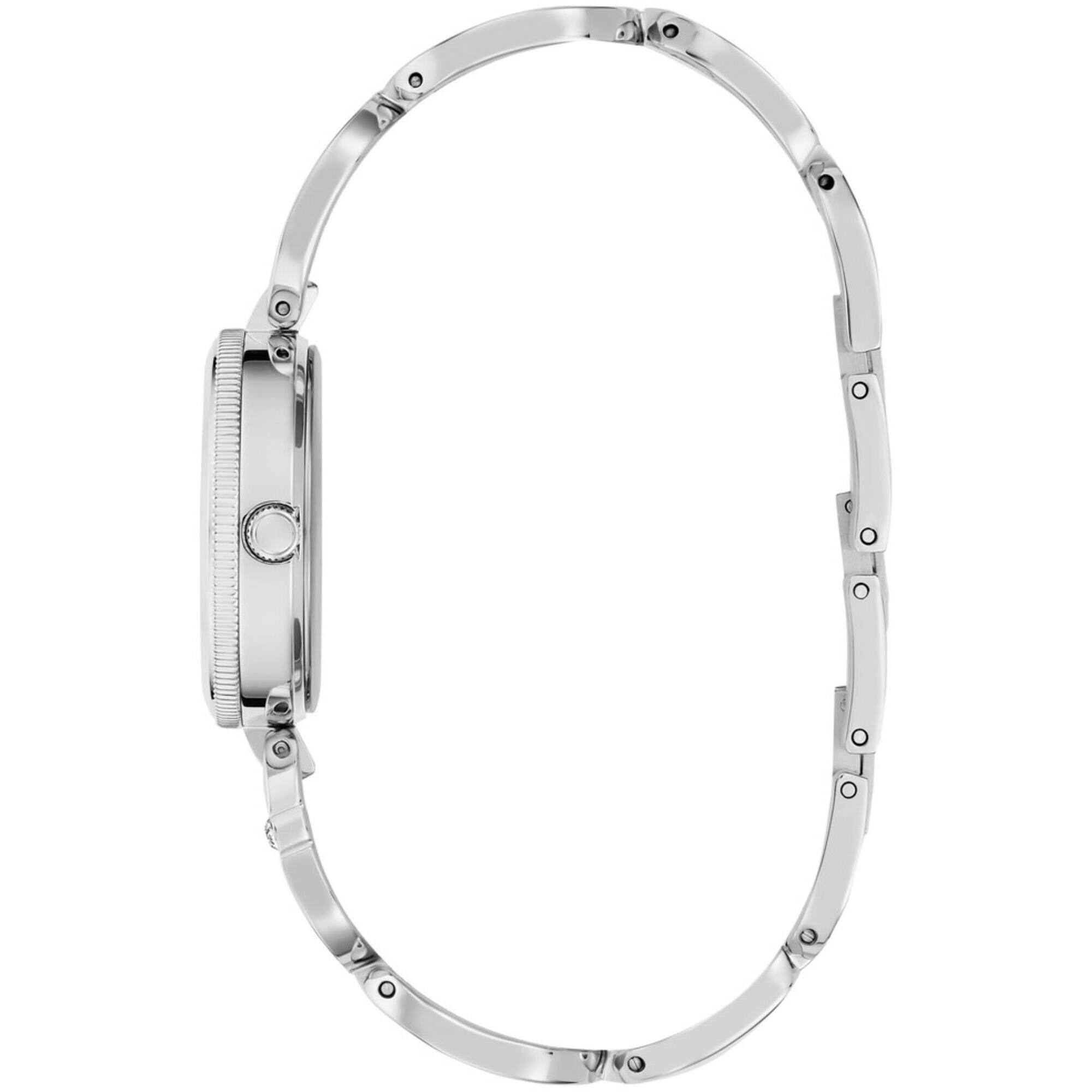 Guess Women's Analog Watch - Quartz Silver Dial Stainless Steel Bracelet | GW0759L1