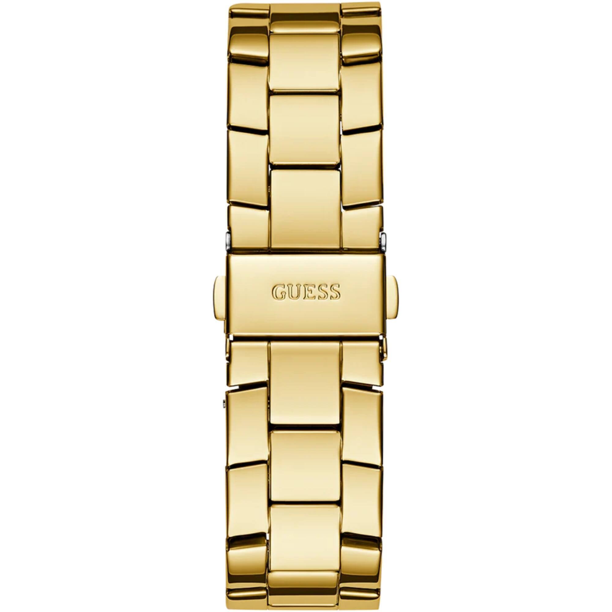 Guess Women's Watch - Quartz Champagne Dial Yellow Gold Bracelet Date-Day | GW0771L2