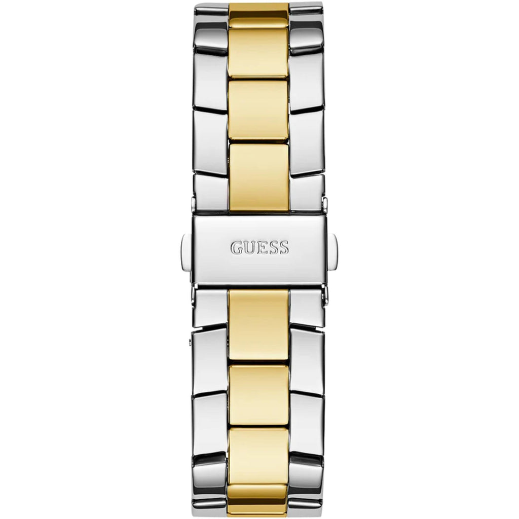 Guess Women's Watch - Quartz Gold Dial Two Tone Steel Bracelet Date-Day | GW0771L3