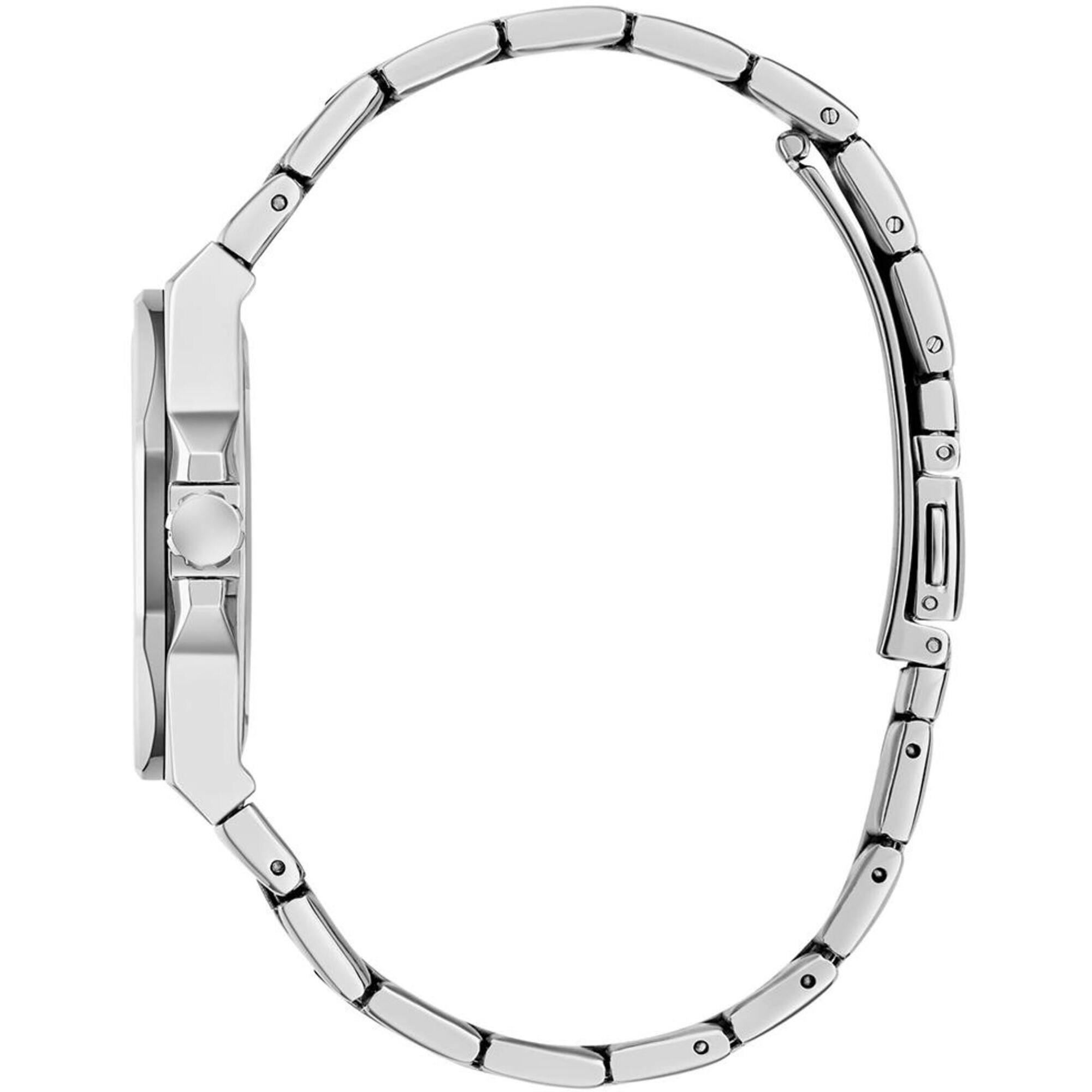 Guess Women's Watch - Empress Quartz Ice Blue Dial Silver Tone Bracelet | GW0873L1