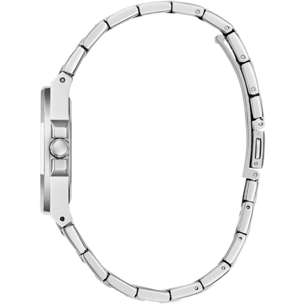 Guess Women's Watch - Contessa Crystal Bezel Silver Tone Dial Bracelet | GW0877L1