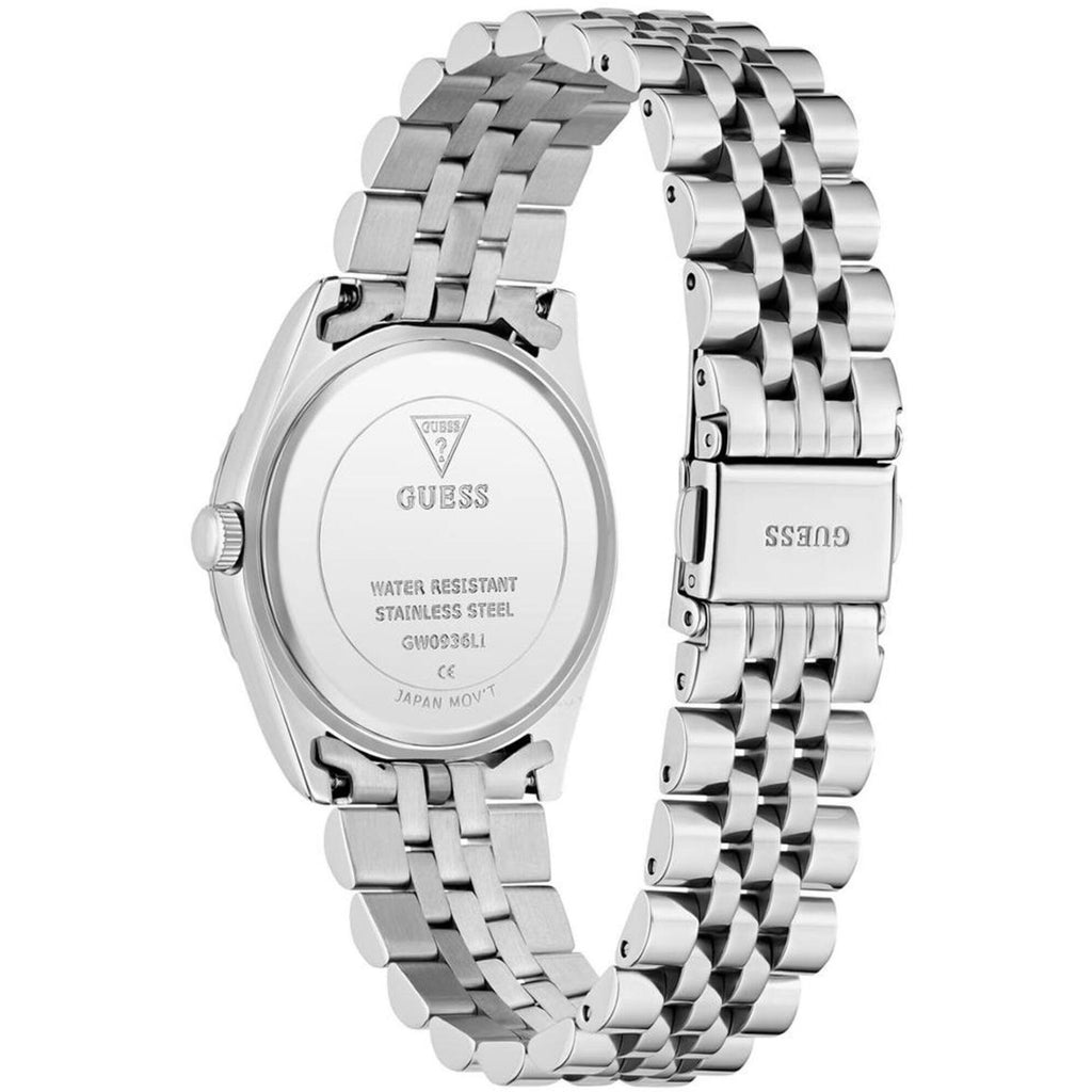 Guess Women's Watch - Jada Ice Blue Dial Stainless Steel Bracelet Crystal | GW0936L1