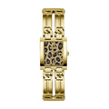 Guess Women's Watch - Mod ID Quartz Animal Print Gold Tone Dial Bracelet | GW0807L2