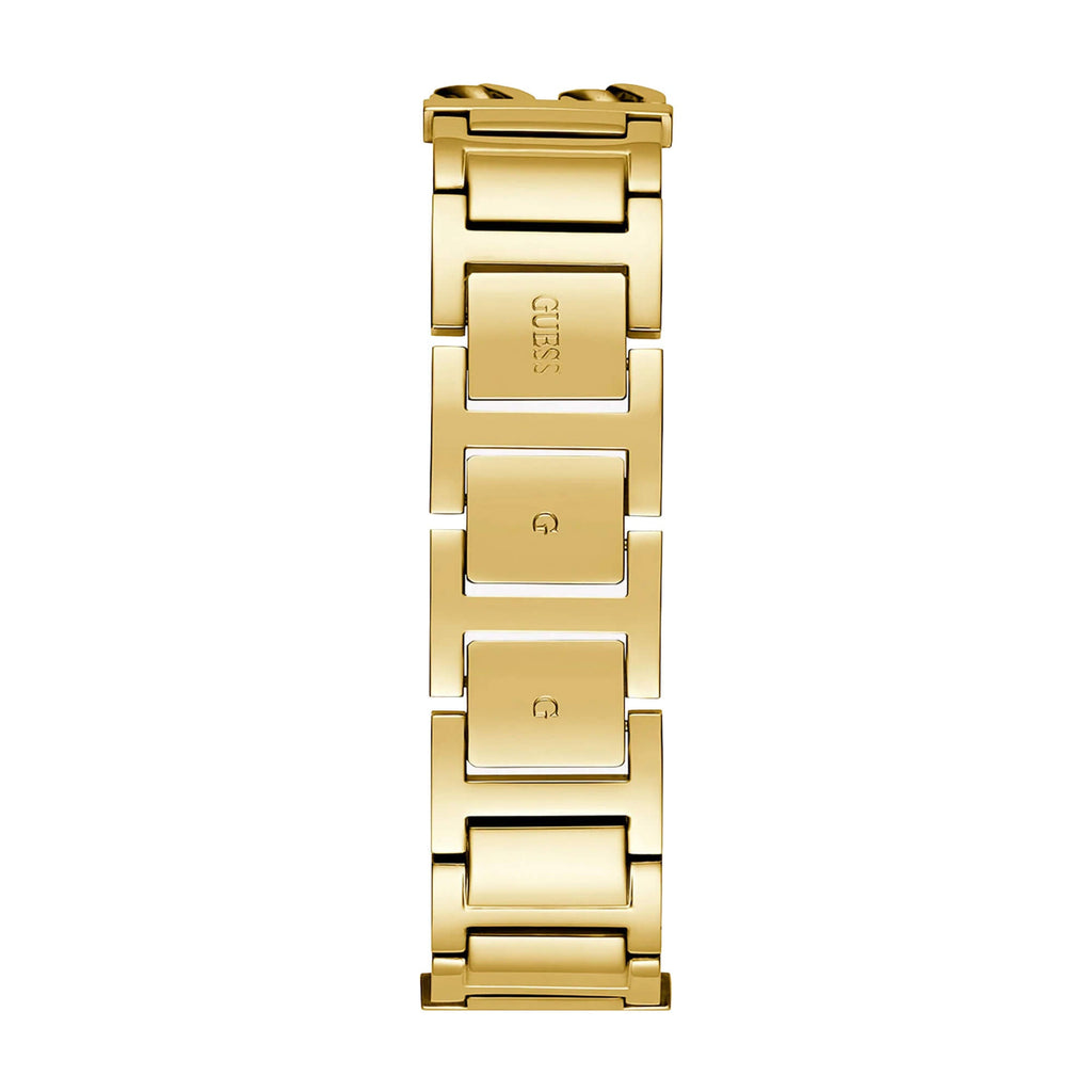 Guess Women's Watch - Mod ID Quartz Animal Print Gold Tone Dial Bracelet | GW0807L2