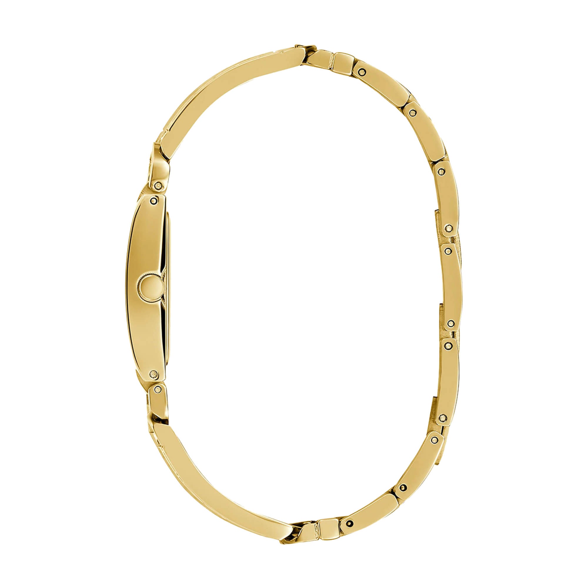 Guess Women's Watch - Mod ID Quartz Animal Print Gold Tone Dial Bracelet | GW0807L2