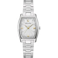 Bulova Women's Watch - Diamond Silver Tone Dial Stainless Steel Bracelet | 96P232