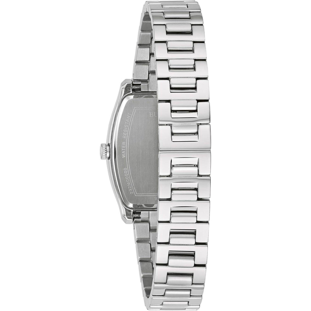 Bulova Women's Watch - Diamond Silver Tone Dial Stainless Steel Bracelet | 96P232