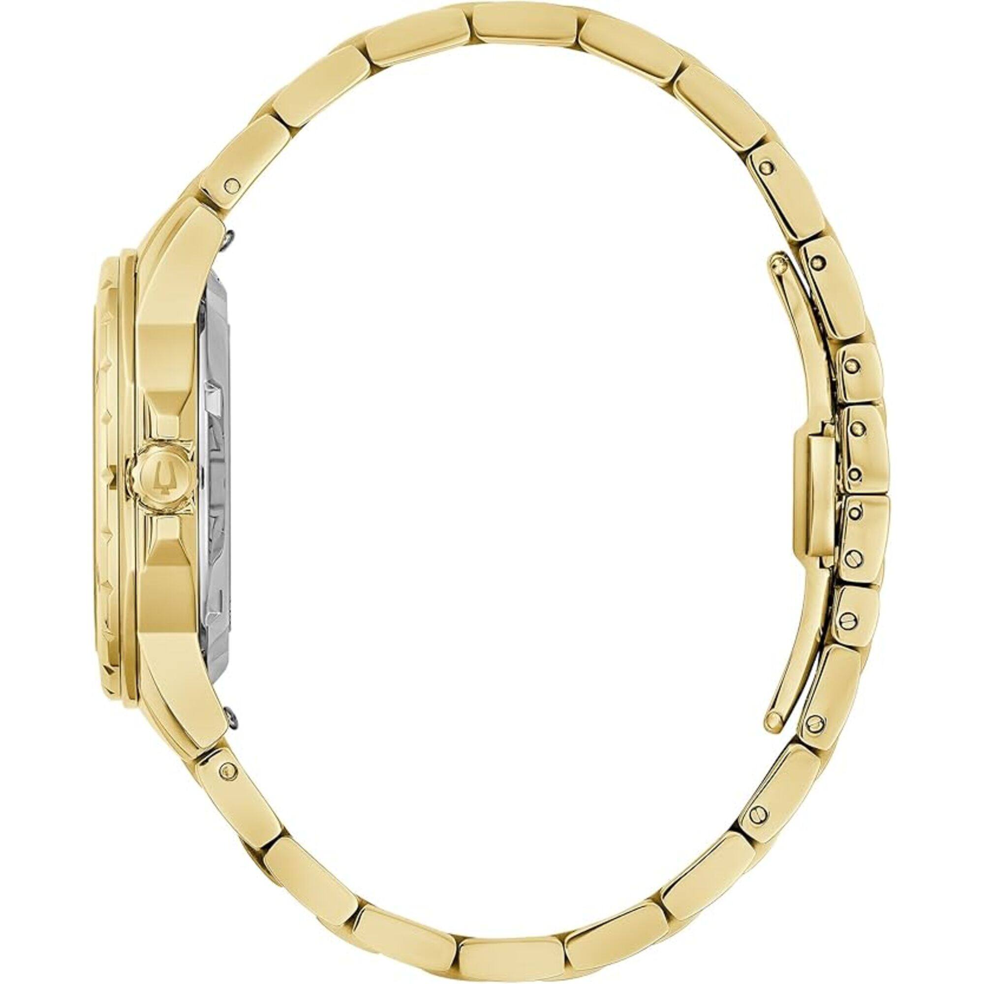 Bulova Women's Watch - Marine Star Diamond Black Mother of Pearl Dial | 97P171