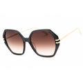 Chopard Women's Sunglasses - Shiny Transparent Dark Grey Full Rim Frame | SCH370M 0705