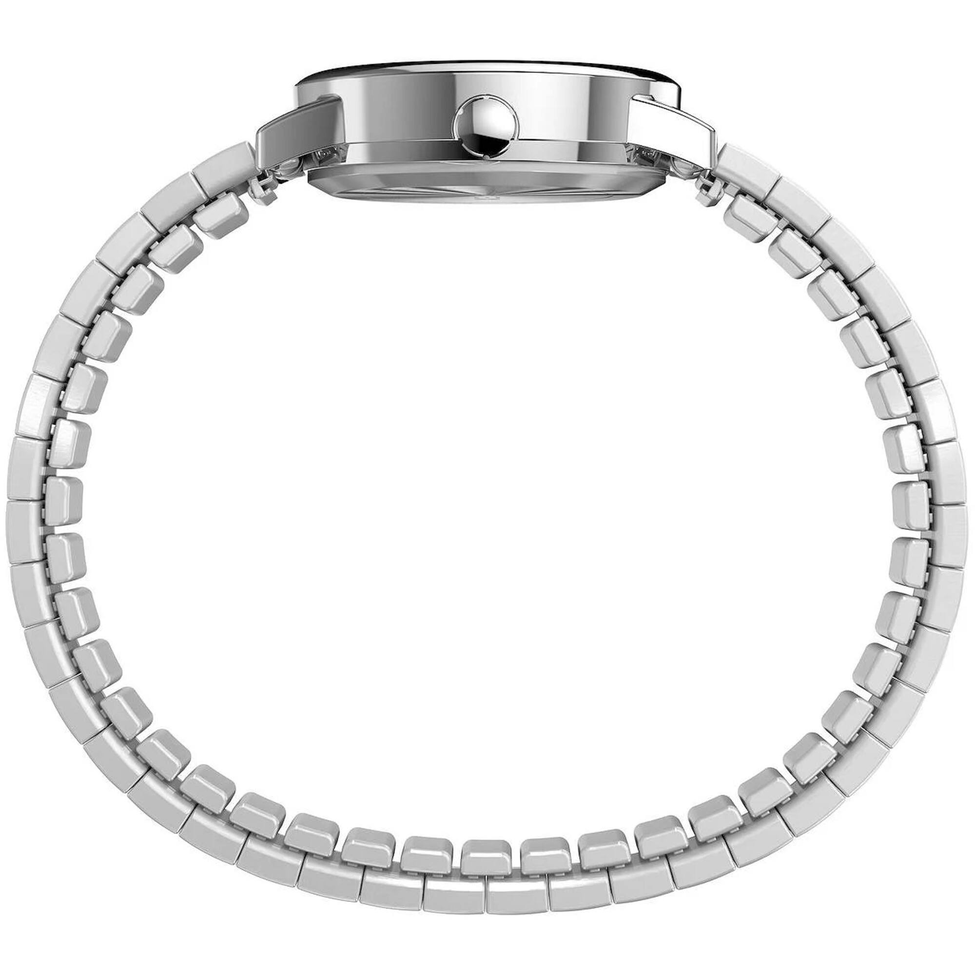 Timex Women's Watch - Easy Reader Quartz White Dial Silver Bracelet | TW2W52300JT