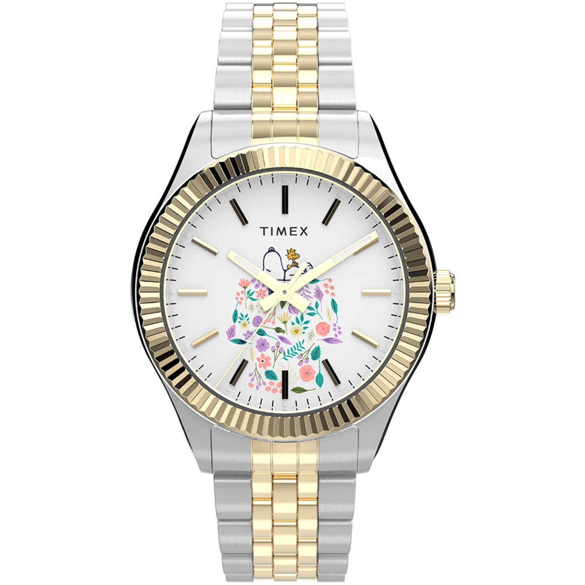 Timex Women's Watch - Timex X Peanuts Legacy White Dial Bracelet | TW2W95100VQ