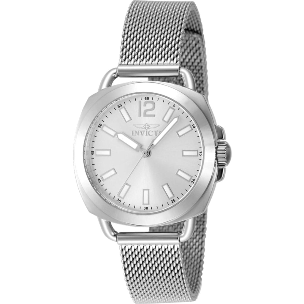 Invicta Women's Watch - Wildflower Quartz Silver Dial Stainless Steel Bracelet | 48915