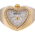 Invicta Women's Mini Ring Watch - Angel Crystal Pave Silver Dial Bracelet | 49577