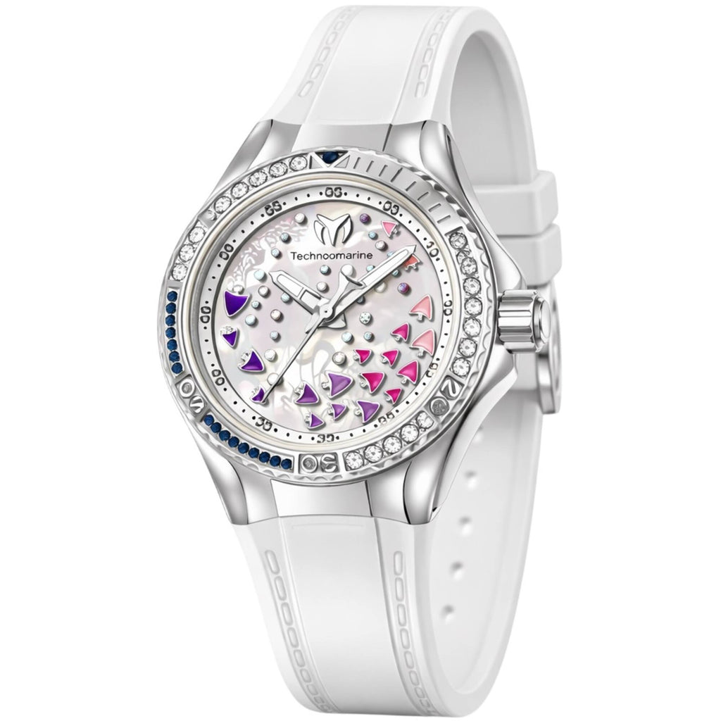 Technomarine Women's Watch - Cruise Dream Purple, Pink, White Mop Dial | TM-125003