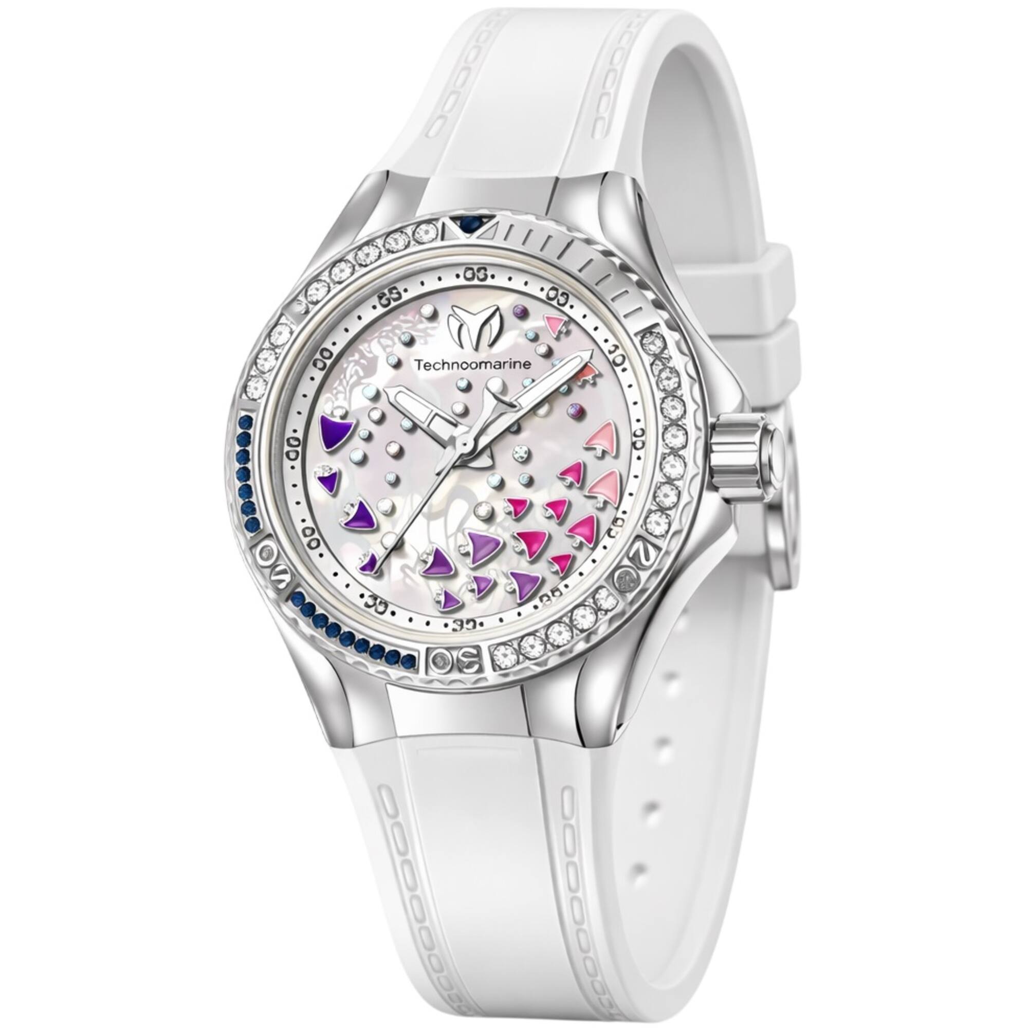 Technomarine Women's Watch - Cruise Dream Purple, Pink, White Mop Dial | TM-125003