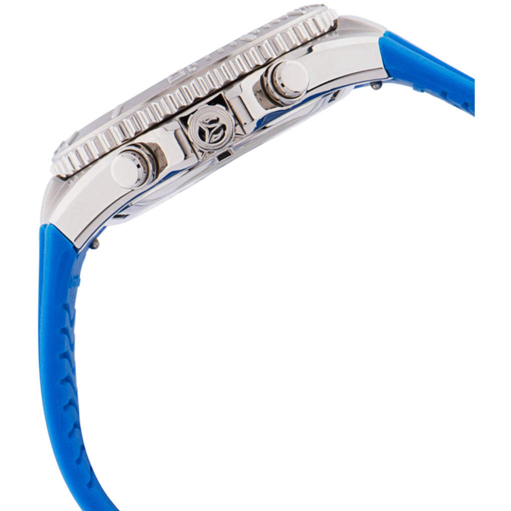 Technomarine Women's Watch - Manta Sea Blue and Mop Dial Silicone Strap | TM-220078