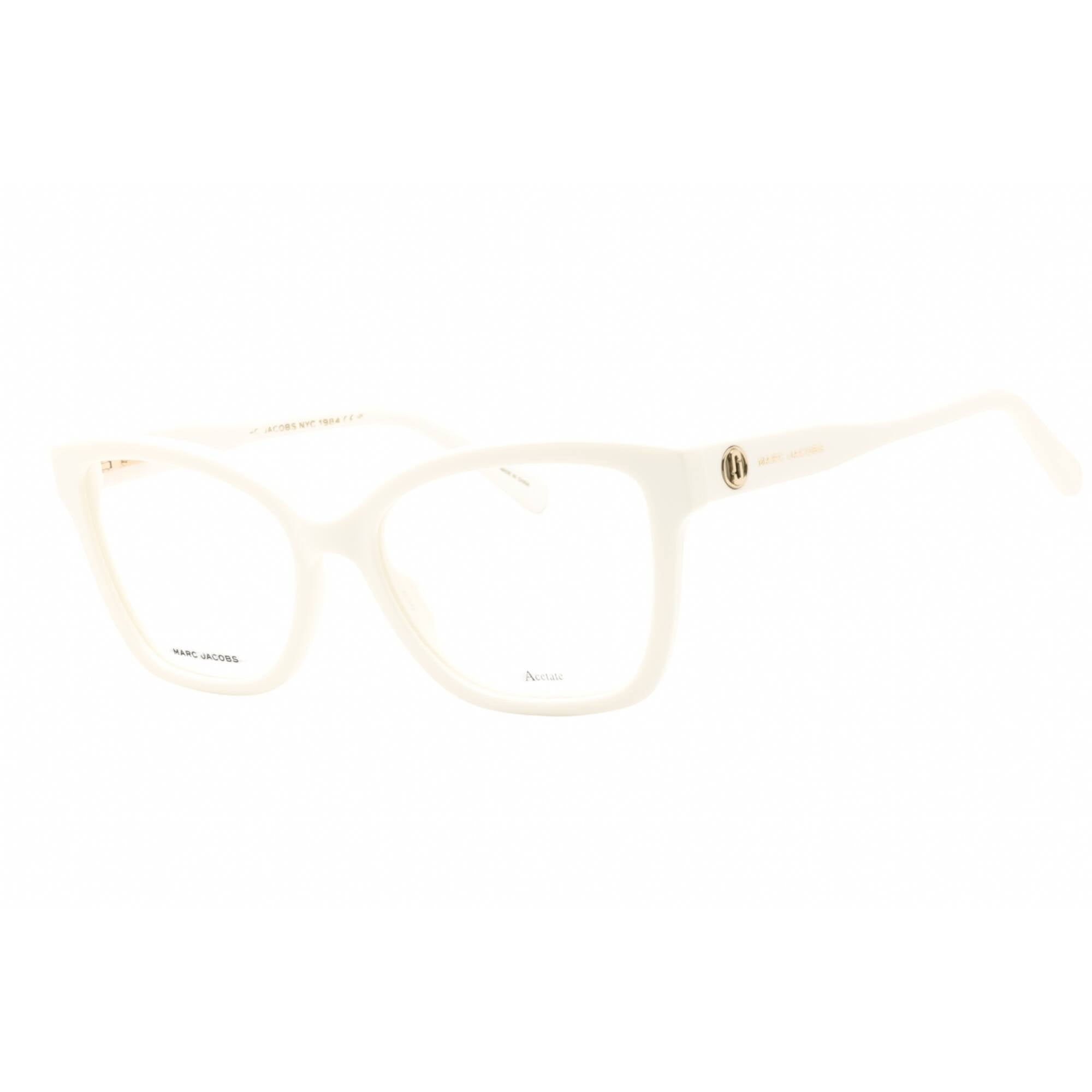 Marc Jacobs Women's Eyeglasses - Ivory Plastic Cat Eye Shape Frame | 735 0SZJ 00