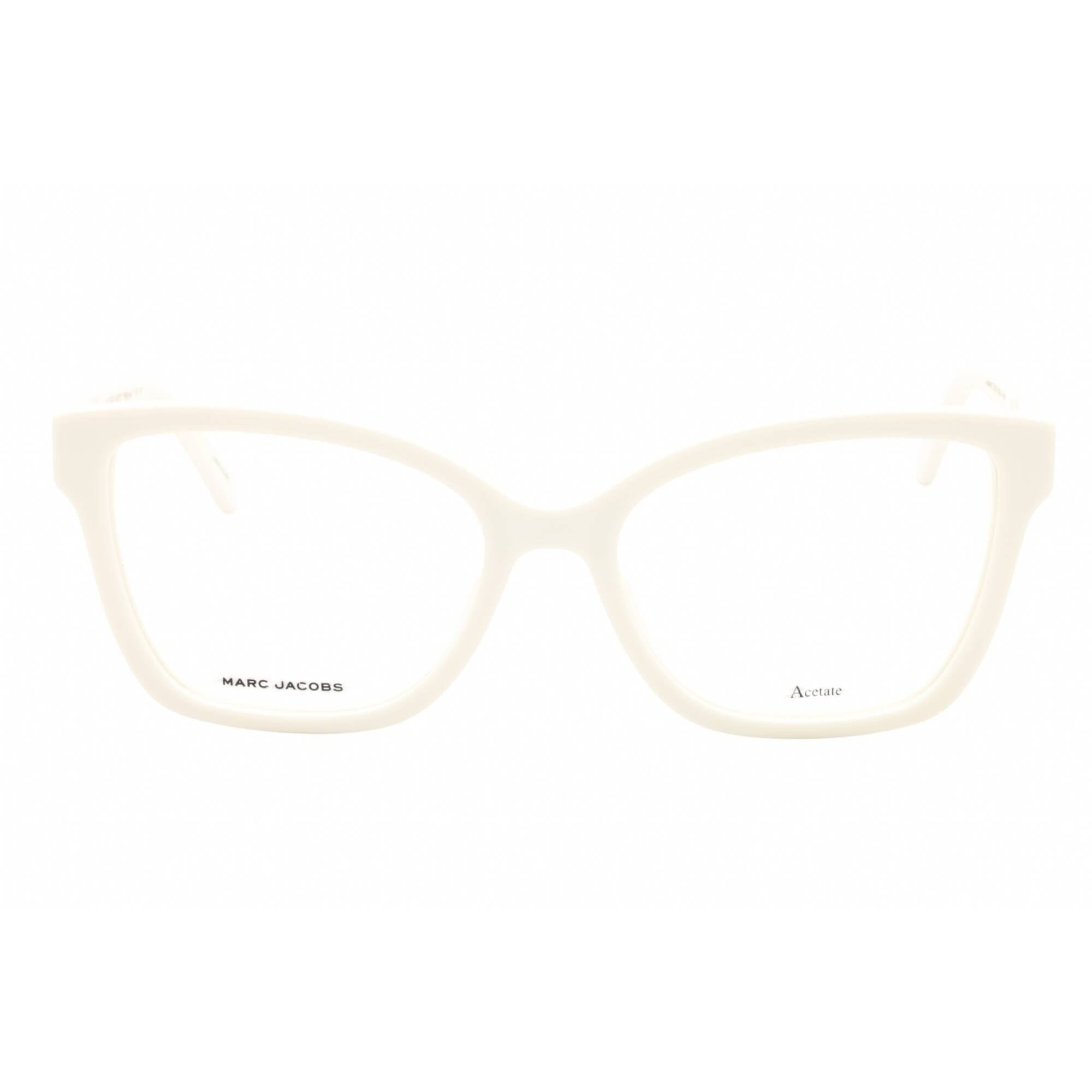Marc Jacobs Women's Eyeglasses - Ivory Plastic Cat Eye Shape Frame | 735 0SZJ 00