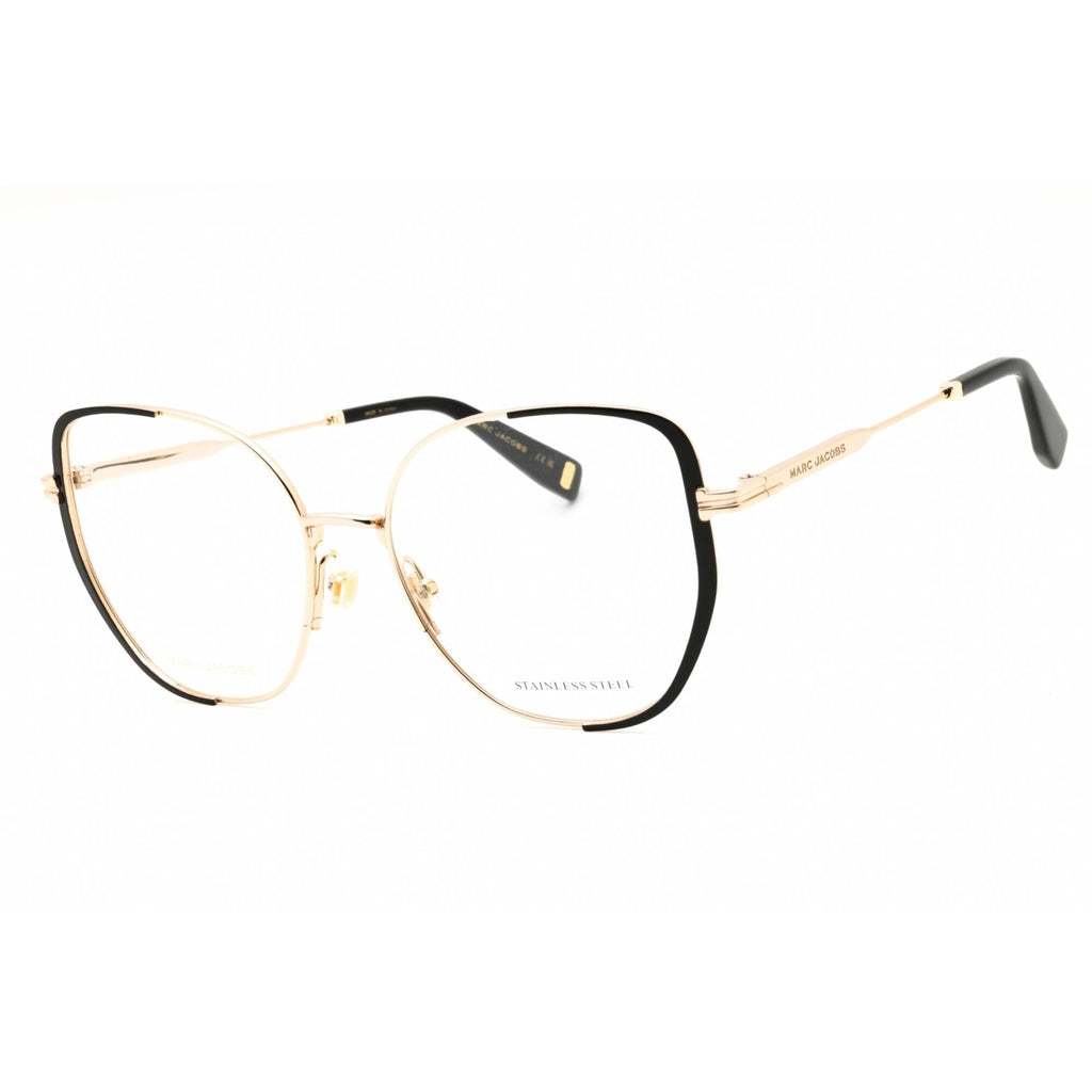 Marc Jacobs Women's Eyeglasses - Gold/Black Metal Full Rim Frame | MJ 1103 0RHL 00